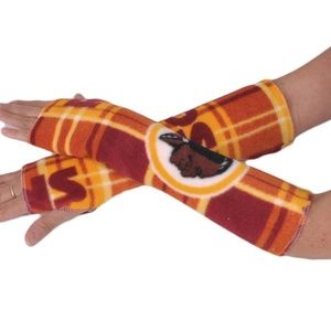 Washington Redskins Fleece Arm Warmers Texting Gloves Winter Fall Women's Men's